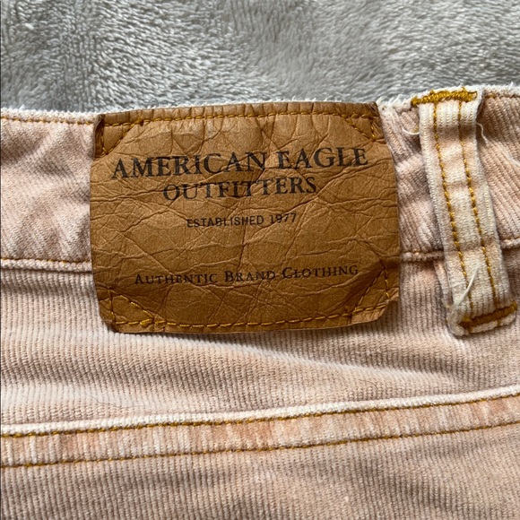 American Eagle Outfitters Women's Size 14 Light Tan Corduroy Pants - Picture 3 of 6